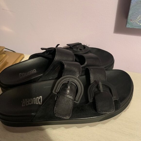 Women's Black Platform Sandal/Cougar! - Picture 4 of 7